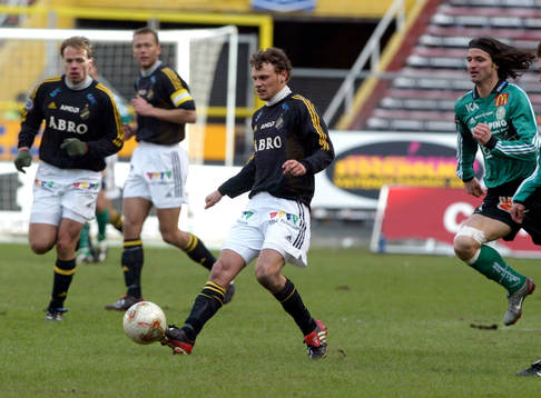 Daniel Hoch, AIK gjorde 2-0 målet