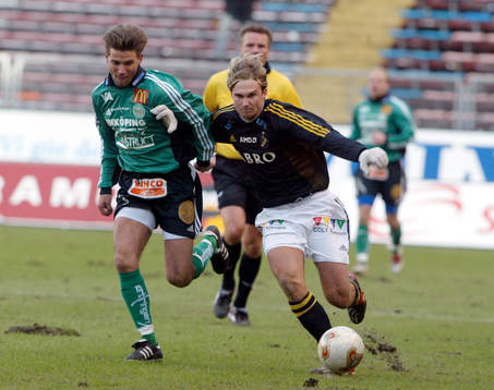 Jonny Rödlund, Enköping och Andreas Andersson, AIK