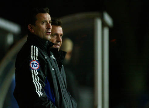 Fotboll, Allsvenskan, Per Joar Hansen och Patrick Walker,