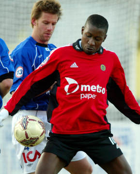 Tommy Jönsson, Halmstad och Bala Garba, Sundsvall