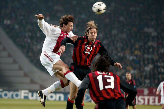 Zlatan Ibrahimovic, Ajax och Massimo Ambrosini, Milan