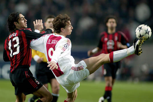 Zlatan Ibrahimovic, Ajax och Alessandro Nesta, Milan