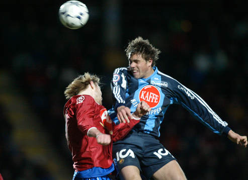 Johan Elmander. Nick, nickduell