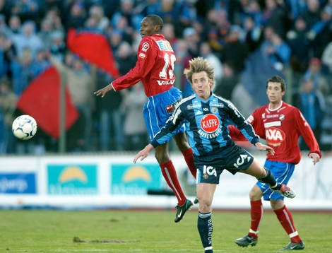 Atiba Hutchinsson, Öster och Andreas Johansson, Djurgården