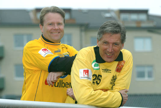 Två meriterade tränare i div.ll,  Mats Jingblöad,
