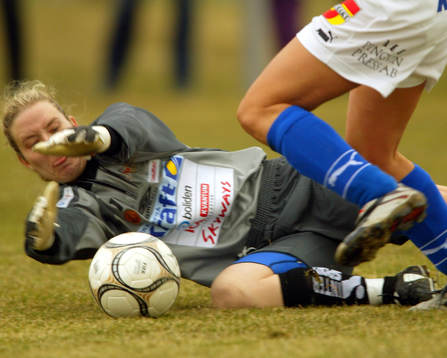 Åsa Berglund, målvakt, Sunnanå