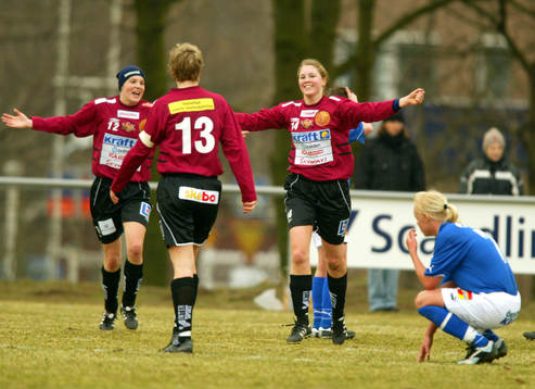 Sunnanå, jubel, Mirjam Marklund, Carolina Marklund och