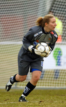Fotboll, Dam, Allsvenskan, Åsa Berglund, målvakt, Sunnanå