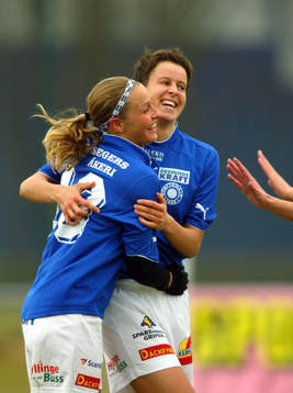 Fotboll, Dam, Allsvenskan, Natalia Folbrycht och Frida