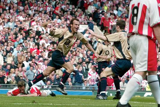 Fredrik Ljungberg, Arsenal jubel