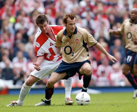 Fredrik Ljungberg, Arsenal och Michael Tonge, Sheffield