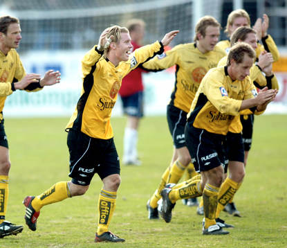Hasse Berggren, Elfsborg jubel