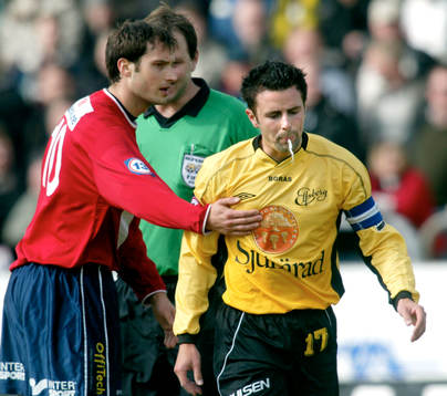Patrik Fredholm och Kristoffer Arvhage