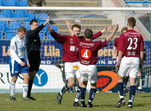 Daniel Westin, Gefle jubel