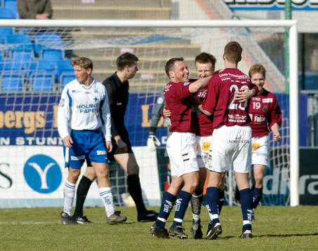 Daniel Westin, Gefle jubel