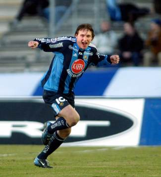 Kim Källström, jubel, Djurgården