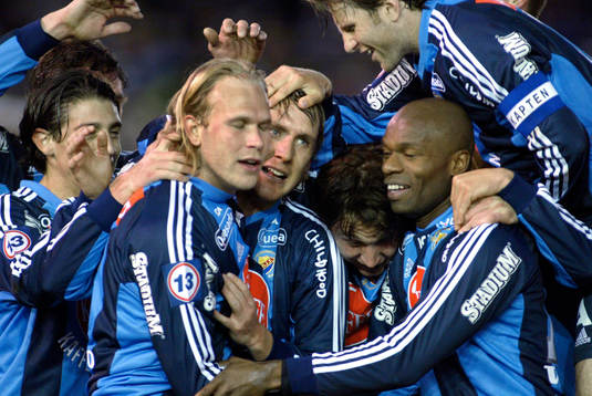 Mikael Dorsin, Andreas Johansson, Kim Källström, Samuel