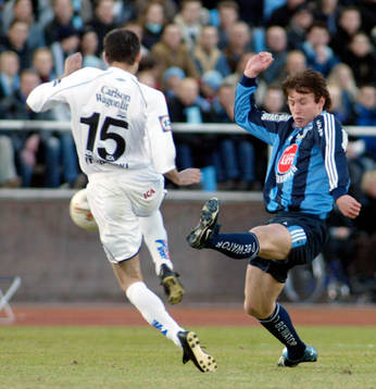 Kim Källström, Djurgården och Igor Sypniewski, Halmstad