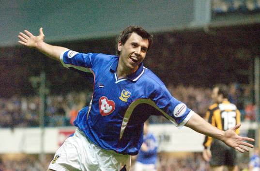 Portsmouth's Svetoslav Todorov jubel