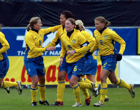 Jane Törnqvist, målskytt, Sverige