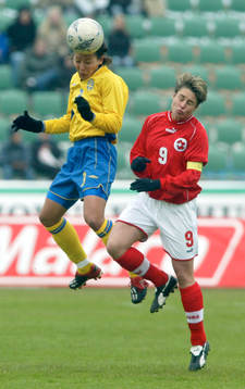 Jane Törnström, Sverige, i nickduell med, Evelyn