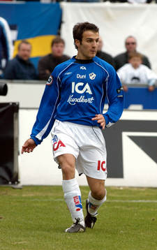 Fotboll, Allsvenskan, Halmstad, Sharbel Touma