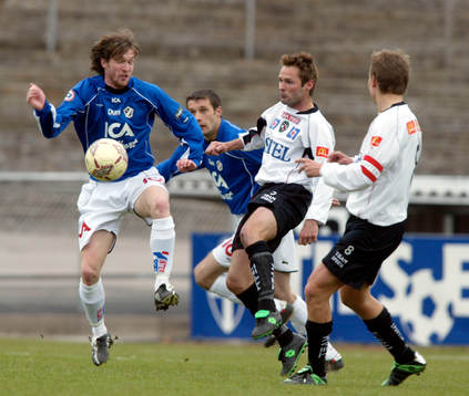 Mikael Nilsson och Tomas Zvirgzdauskas, Halmstad och
