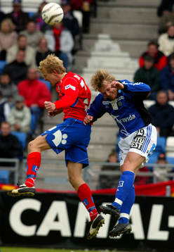 Gustaf Andersson, Helsingborg i nickduell med Tom Kåre