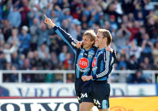 Daniel Sjölund och Andreas Johansson, Djurgården, jubel