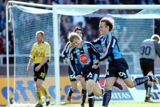 Daniel Sjölund och Andreas Johansson, Djurgården, jubel
