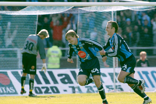 Daniel Sjölund och Andreas Johansson, Djurgården, jubel