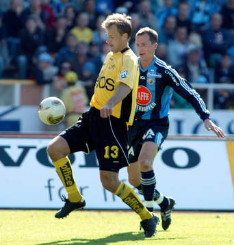 Hasse Berggren, Elfsborg och Nicklas Rasck, Djurgården