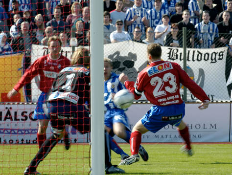 Fotboll, Allsvenskan, Öster - IFK Göteborg