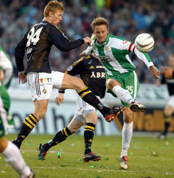 Fredrik Björck, AIK och Peter Markstedt, Hammarby