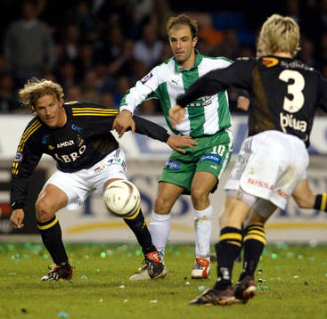 Daniel Tjernström, AIK och Kennedy Bakircioglü, Hammarby