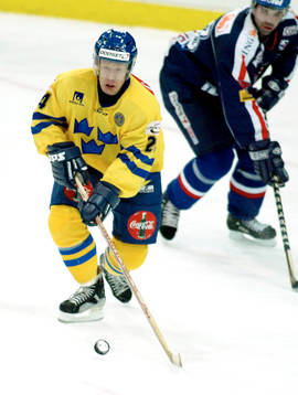 Niklas Andersson gjorde första målet för Sverige