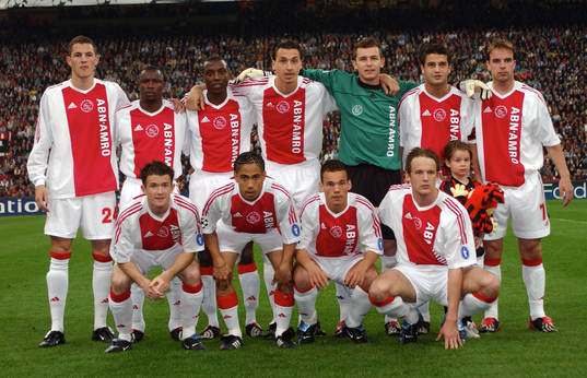 Fotboll, Champions League,  Ajax, lagbild