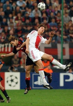 Ambrosini, Milan och Zlatan Ibrahimovic, Ajax