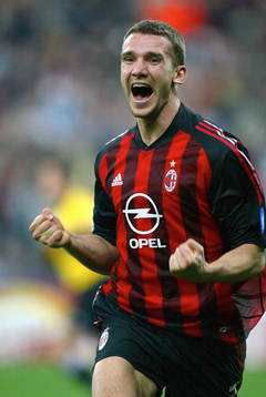 Schevchenko, Milan