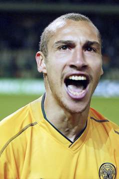 Henrik Larsson, Celtic (Jubel)