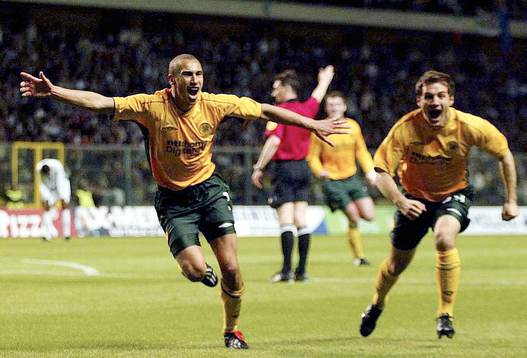 Henrik Larsson, Celtic (Jubel)