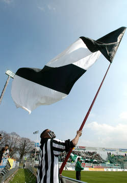 Supporter, flagga