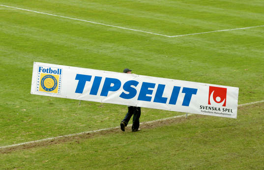 Tipselit, Svenska Spel, skylt