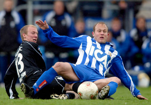 Hans Blomqvist, Göteborg och Andreas Johansson, Halmstad
