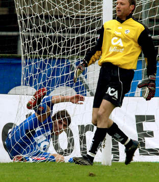 Martin Crossa, Göteborg i mål!!! Conny Johansson,