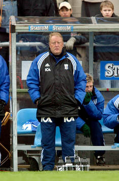 Bosse Johansson, tränare Göteborg