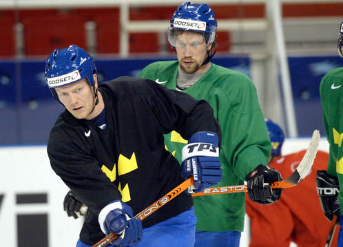 Peter Forsberg och Mats Sundin