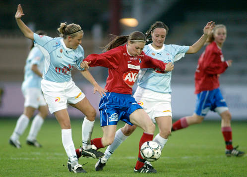 Fotboll, dam,  Damallsvenskan, Malmö FF - Öster