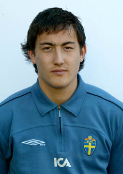 Fotboll, Sverige,  U21. Porträtt. Stefan Ishizaki