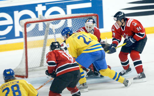 Peter Forsberg, Sverige reducerar till 1-3